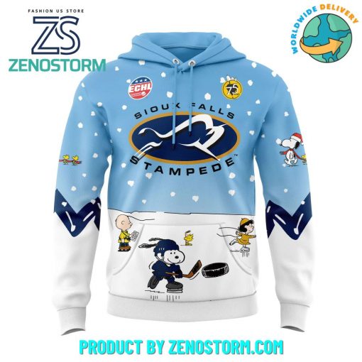 Sioux Falls Stampede Peanuts and Snoopy Hoodie Set