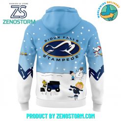 Sioux Falls Stampede Peanuts and Snoopy Hoodie Set