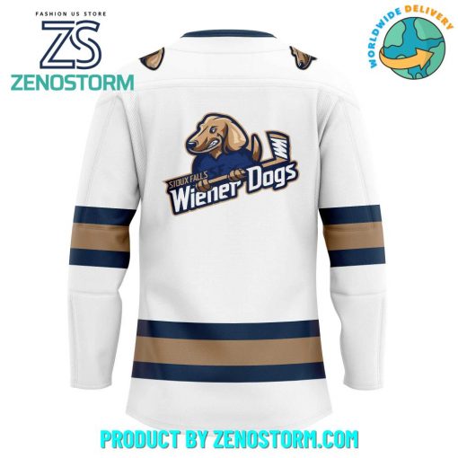 Sioux Falls Wiener Dogs The Dogs Bark Back Hockey Jersey