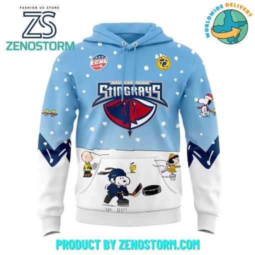 South Carolina Stingrays Peanuts and Snoopy Hoodie, Pants, Cap