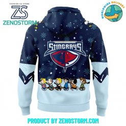 South Carolina Stingrays Peanuts and Snoopy Night Hoodie Pants Cap