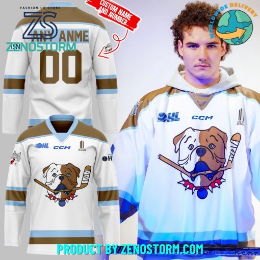 Sudbury Blueberry Bulldogs Hockey New Edition Hockey Jersey