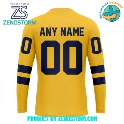 Sweden National Ice Hockey Team 4 Nations FaceOff 2025 Hoodie