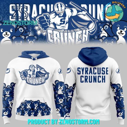 Syracuse Crunch x Teddy Bear 2024 Hoodie