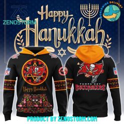 Tampa Bay Buccaneers NFL Happy Hanukkah Holiday New Hoodie