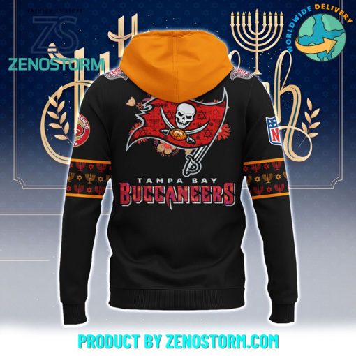 Tampa Bay Buccaneers NFL Happy Hanukkah Holiday New Hoodie