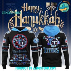 Tennessee Titans NFL Happy Hanukkah Holiday New Hoodie