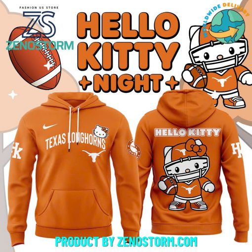 Texas Longhorns x Hello Kity 2024 Hoodie, Pants, Cap