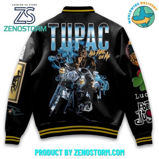 Tupac Shakur All Eyez on Me Baseball Jacket