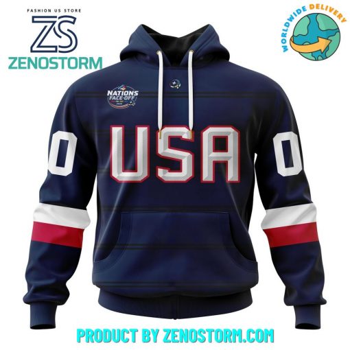 USA Hockey Home 4 Nations Face-Off 2025 Hoodie