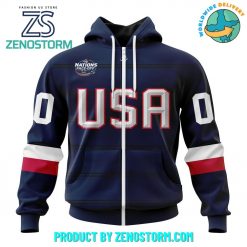 USA Hockey Home 4 Nations FaceOff 2025 Hoodie