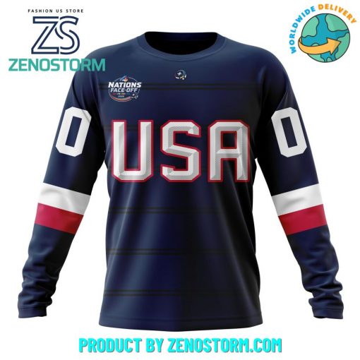 USA Hockey Home 4 Nations Face-Off 2025 Hoodie