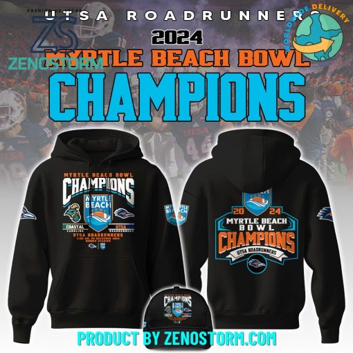 UTSA Roadrunners Bowl Champions 2024 Hoodie Set