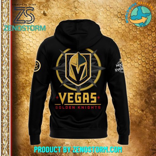 Vegas Golden Knights 2025 Black History Month Hoodie