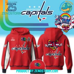 Washington Capitals Special Pride Night Hoodie Pants Cap