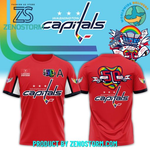 Washington Capitals Special “Pride Night” Shirt