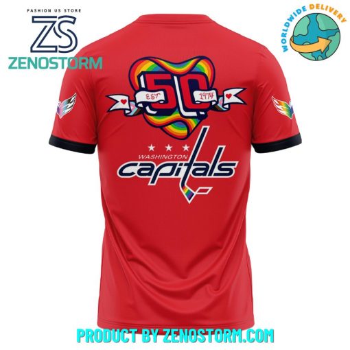 Washington Capitals Special “Pride Night” Shirt