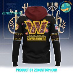 Washington Commanders NFL Happy Hanukkah Holiday New Hoodie