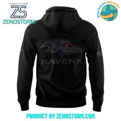 Baltimore Ravens Darkness There And Nothing More Black Hoodie