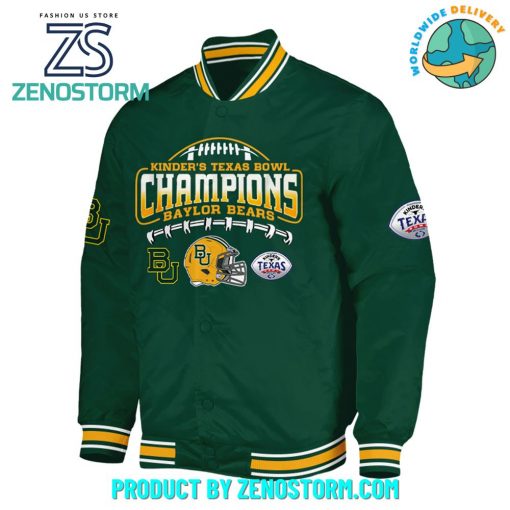 Baylor Bears NCAA Kinder’s Texas Bowl Champions Baseball Jacket