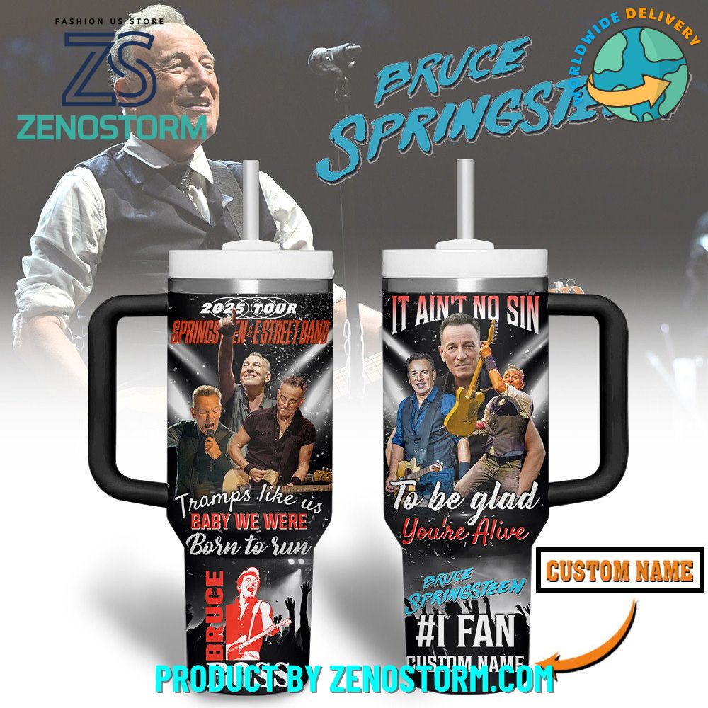 Bruce Springsteen 2025 Springsteen and E Street Band Tour Stanley Tumbler Bruce Springsteen 2025 Springsteen and E Street Band Tour Stanley Tumbler