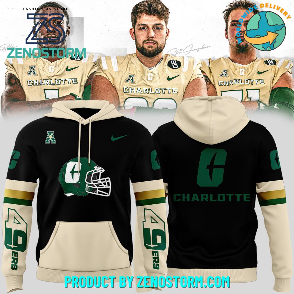 Charlotte 49ers Football Special Nike Hoodie 2025 Charlotte 49ers Football Special Nike Hoodie 2025