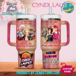 Cyndi Lauper Girls Just Wanna Have Fun 2025 Farewell Tour Stanley Tumbler