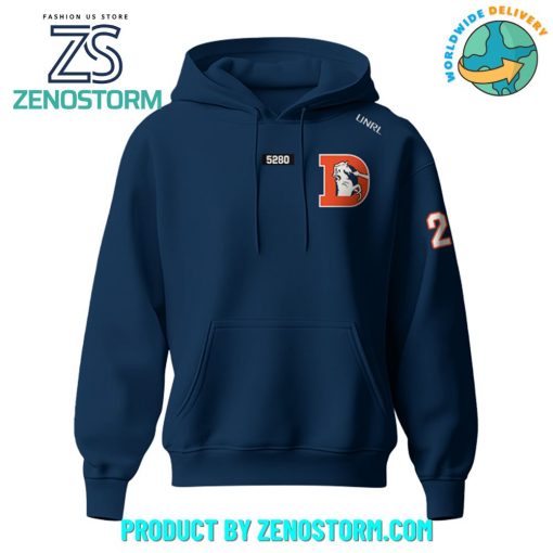 Denver Broncos Navy 5280 Special Hoodie Set