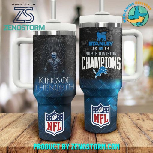 Detroit Lions King Of The North 40oz Stanley Tumbler