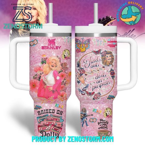 Dolly Parton Raised On 40 oz Stanley Tumbler