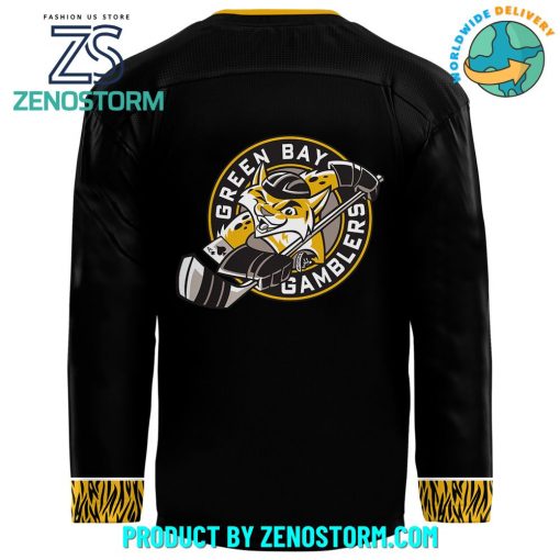 Green Bay Gamblers Hair Nation Jersey Auction 2025 Hockey Jersey