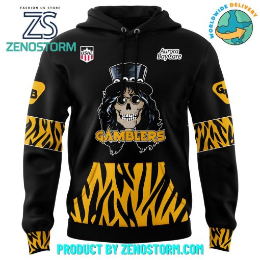 Green Bay Gamblers Hair Nation Jersey Auction 2025 Hoodie