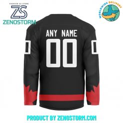 Hockey Canada Personalized Black Alternate Hockey Jersey