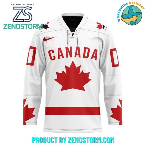 Hockey Canada Personalized Heritage White Hockey Jersey