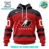 Hockey Canada Personalized Red Retro Concept Kits Hoodie