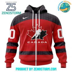 Hockey Canada Personalized Red Kits Hoodie