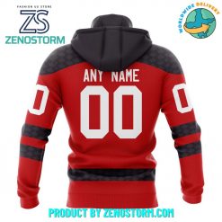 Hockey Canada Personalized Red Kits Hoodie