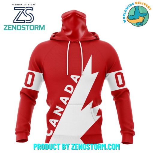 Hockey Canada Personalized Red Retro Concept Kits Hoodie