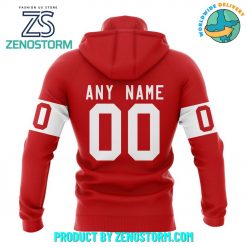 Hockey Canada Personalized Red Retro Concept Kits Hoodie