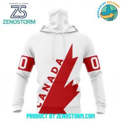 Hockey Canada Personalized White Retro Concept Hoodie