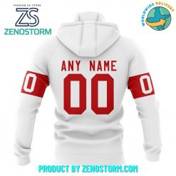 Hockey Canada Personalized White Retro Concept Hoodie