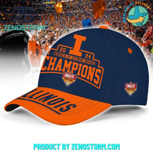 Illinois Fighting Illini Football Cheez-It Citrus Bowl Champions Cap