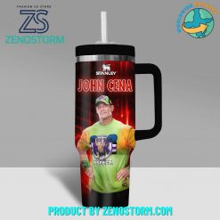 John Cena Kicks Off Raw 2025 Stanley Tumbler