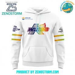 Kalamazoo Wings Uniform Tonight’s Rainbow Ice Hoodie Set