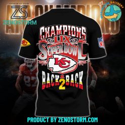 Kansas City Chiefs Back To Back Champions Super Bowl LIX Shirt