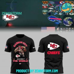 Kansas City Chiefs NFL 2025 “Chiefs Against The World” Black Shirt