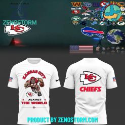 Kansas City Chiefs NFL 2025 “Chiefs Against The World” White Shirt