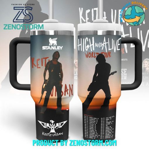 Keith Urban High and Alive World Tour 2025 Stanley Tumbler