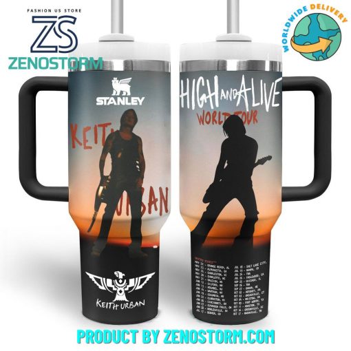 Keith Urban High and Alive World Tour 2025 Stanley Tumbler