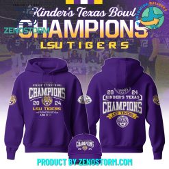 LSU Tigers NCAA Kinder’s Texas Bowl Champions Hoodie Set